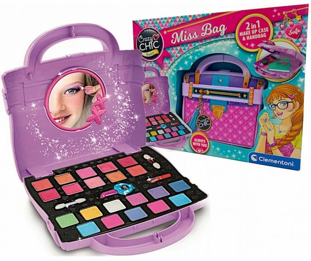 Clementoni Crazy CHIC sminkkészlet bőröndben