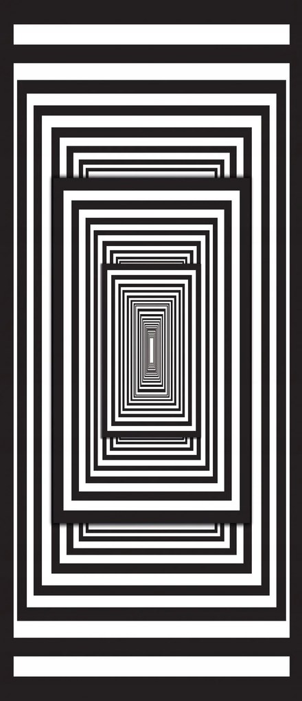 Matrica Fotótapéta Geometrikus Minimalizmus Téglalapok Absztrakt 91x211