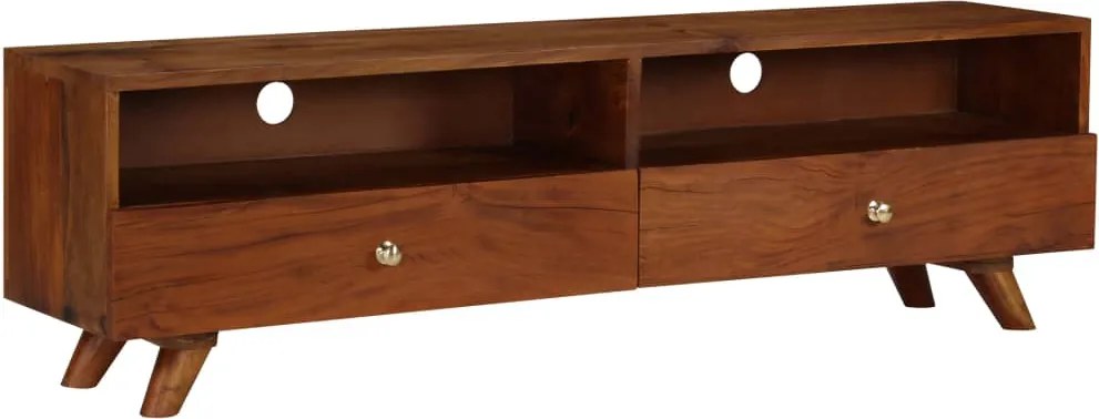 vidaXL tömör újrahasznosított fa TV-szekrény 140 x 30 x 40 cm
