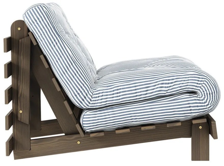 Fehér/világoskék fotel Roots - Karup Design