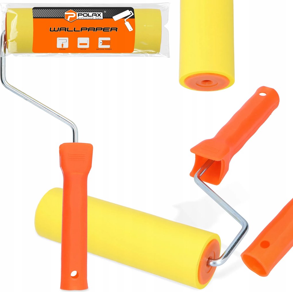 Görgő Tapétázó henger 15 cm Nyomó a simítás kiegyenlítéséhez Tap Zn