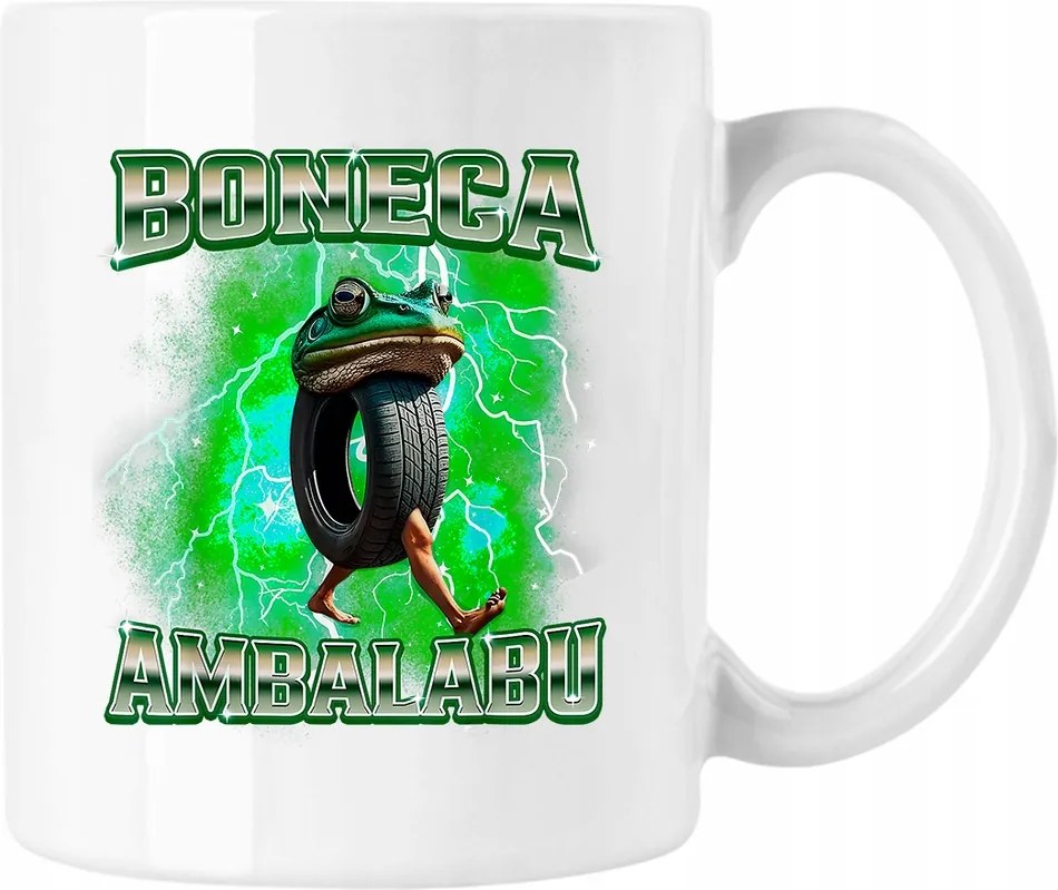 Boneca Ambalabu bögre brainrot 2 Fehér 330ml