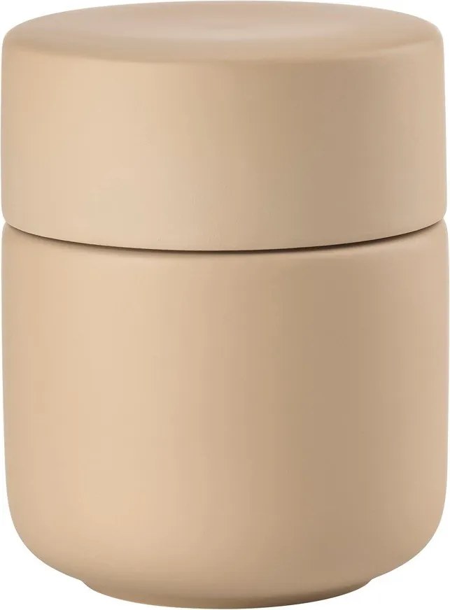 Bézs kőedény fürdőszobai rendszerező vattakorongokhoz Ume – Zone