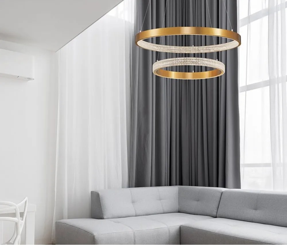 NOVALUCE 9862852 Modern Led Függesztett Lámpa LED IP20