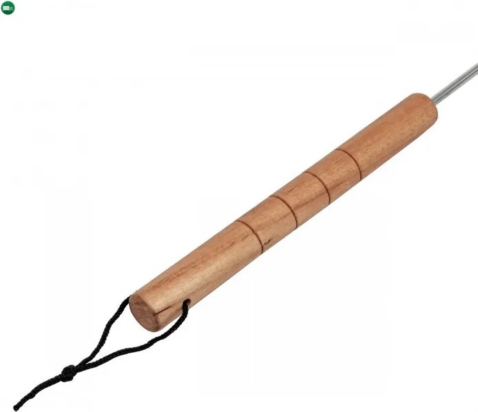 Kolbásznyárs fa fogantyúval 104 cm