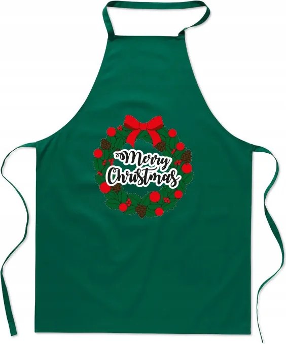 Konyhai kötény Karácsonyi Merry Christmas Boldog Karácsonyt