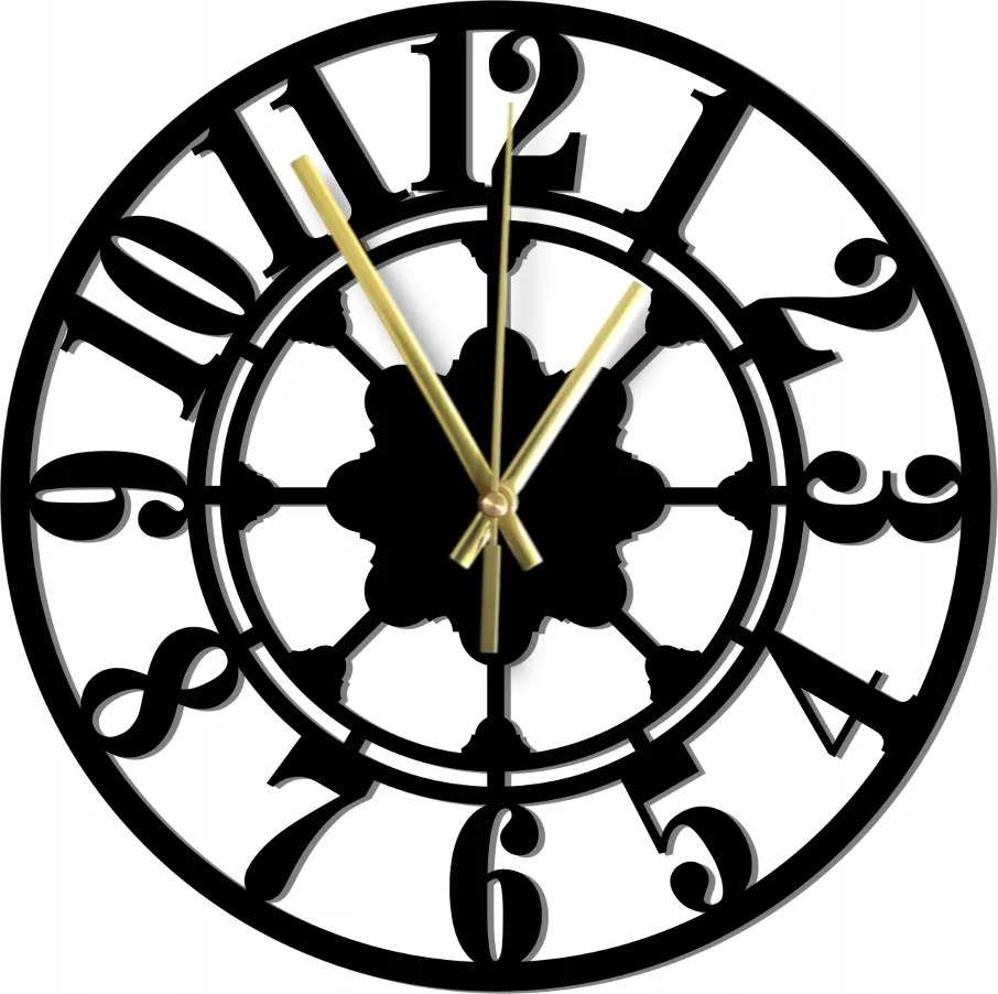 Fa Boldogság Falióra Lóhere 45 cm