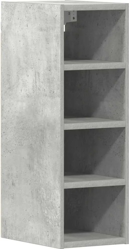 vidaXL “Riga” betonszürke szerelt fa függő szekrény 20x29,5x60 cm
