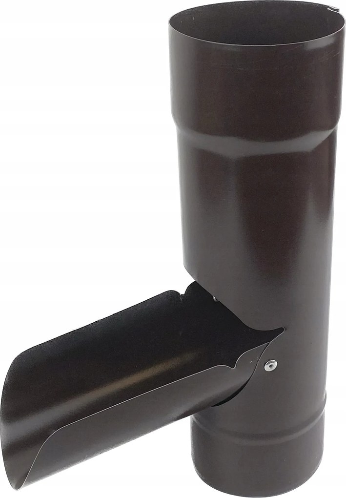 Esővíz csappantyú 100mm-es csőhöz Galeco Acél sötétbarna