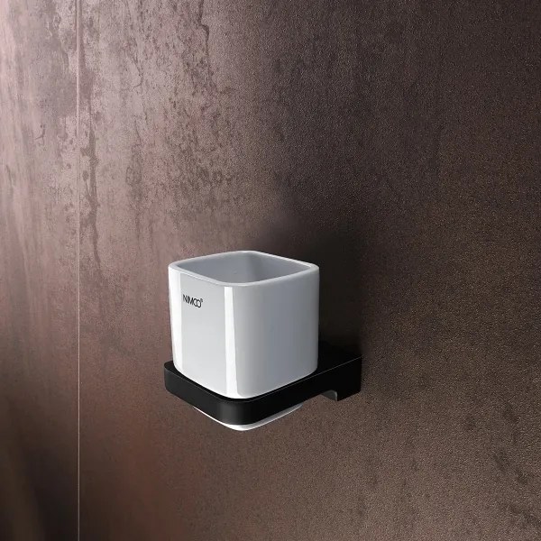 NIMCO MAC készlet-31K-T-90 -Szappan adagoló, fogkefe állvány és fali kampó MAYA