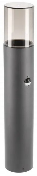 Lámpa Kerti lámpatest MEDIO-P 50 PIR,E27, MAX.15W,IP54,AC220-240V,50-60Hz, oszlop, grafit