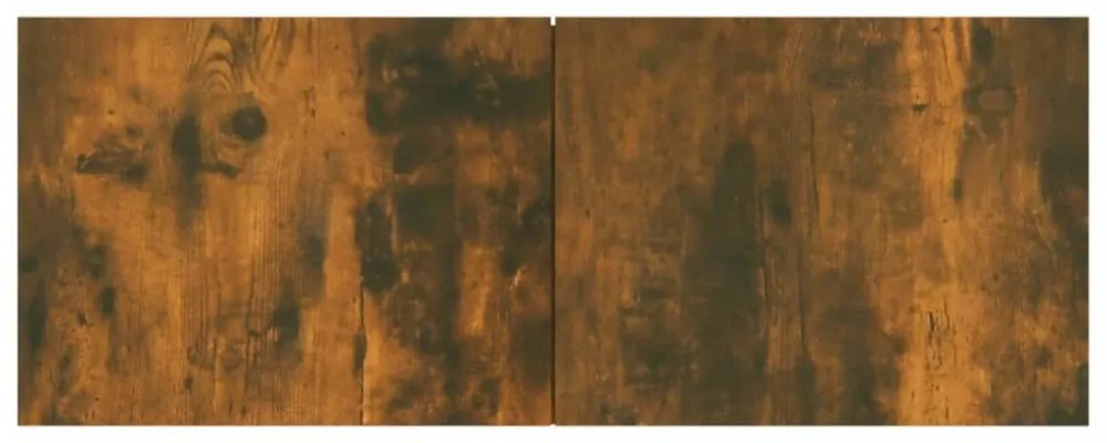 füstös tölgy színű szerelt fa TV-szekrény 80 x 30 x 30 cm