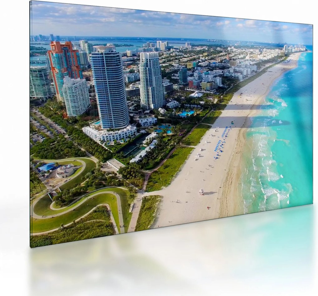 Kép - Miami, Florida (üvegen) (70x50 cm)