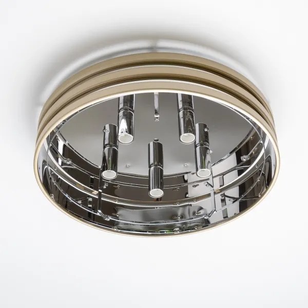 Brilagi - LED Kristály mennyezeti lámpa VELURE 5xE14/40W/230V arany