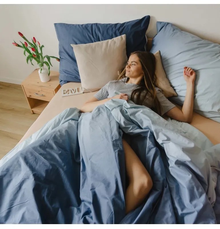 EMI Iris pamut ágyneműhuzat, A standard egyszemélyes ágy szett tartalma: 1x 140x200 + 1x 70x90