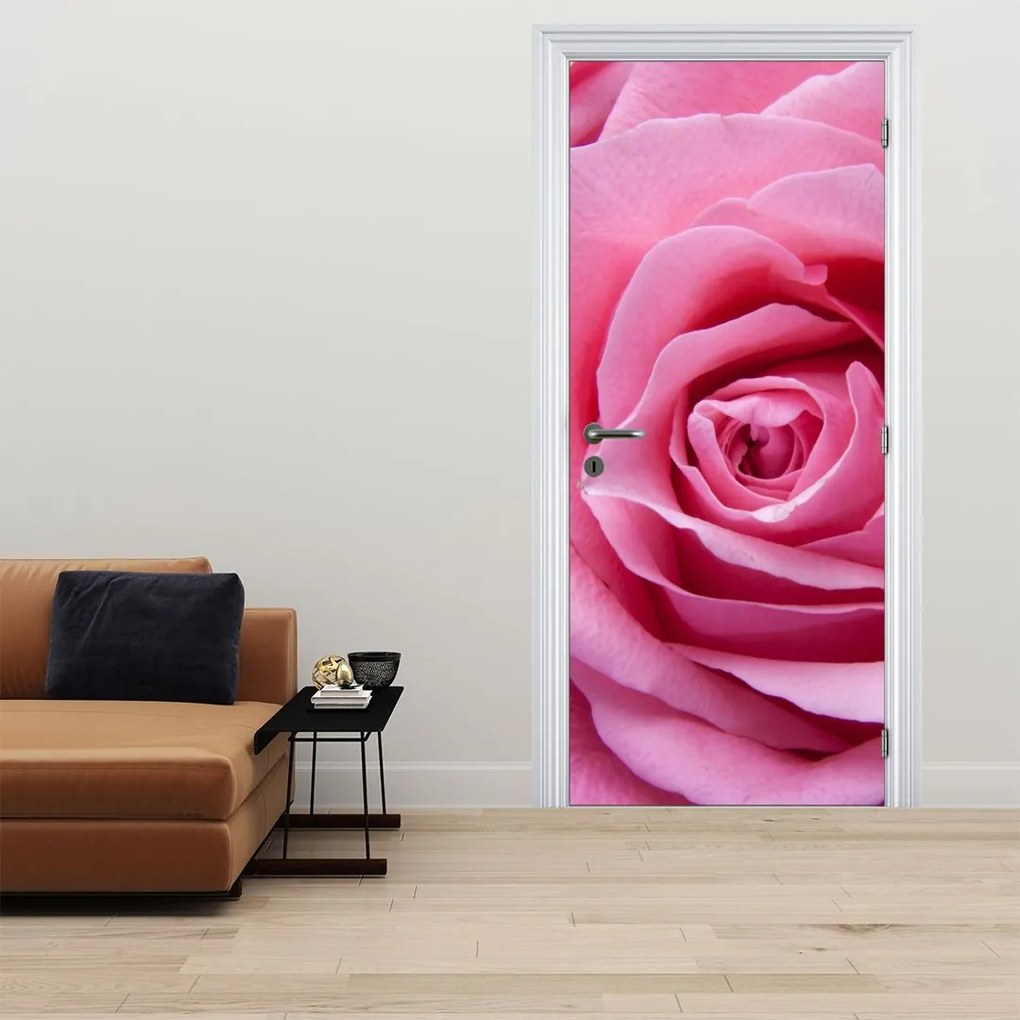 Fotótapéta ajtóra - Rózsa (95x205cm)