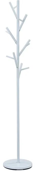 Fém állófogas fehér színben, 170 cm magas 83766-02A