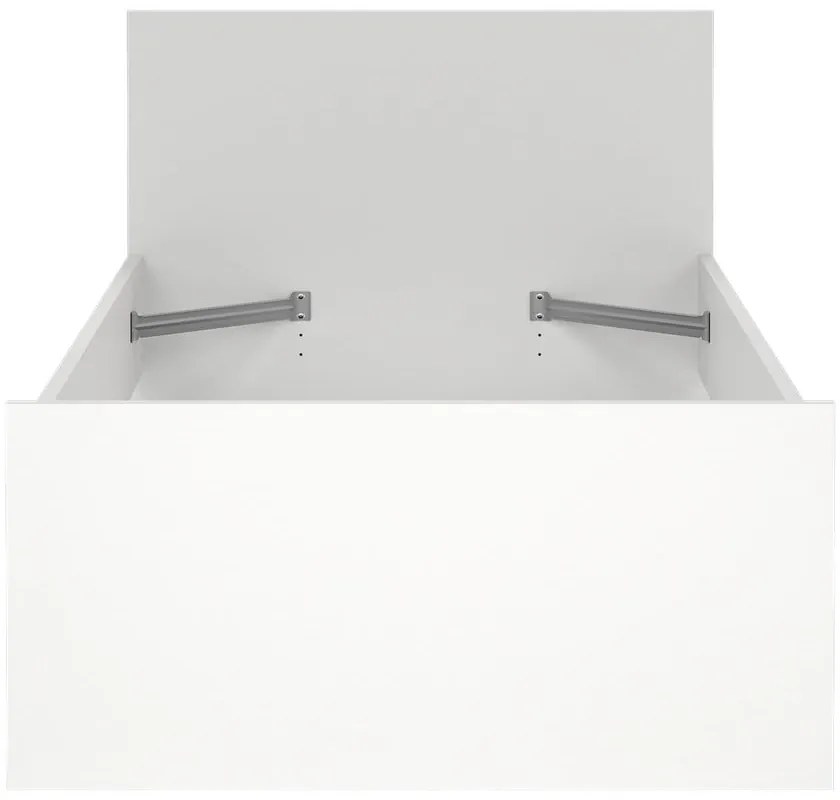 Fehér egyszemélyes ágy 90x190 cm Naia – Tvilum