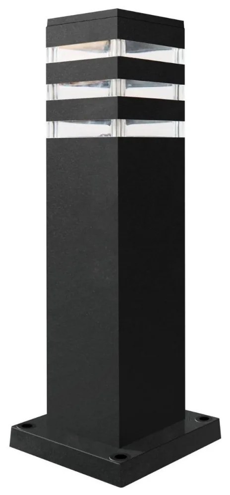 LED RGBW fényerőszabályozható kültéri lámpa TEKSAS 1xE27/12W/230V 44 cm IP44 antracit