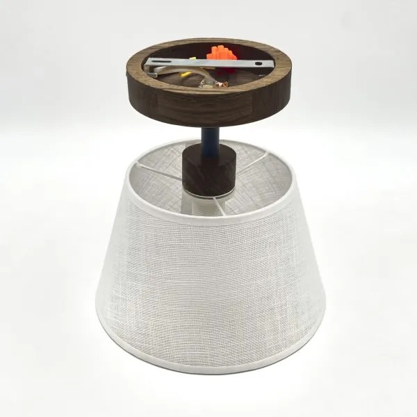 Brilagi - LED mennyezeti lámpa ANTHONY 1xE14/60W/230V dió/fehér