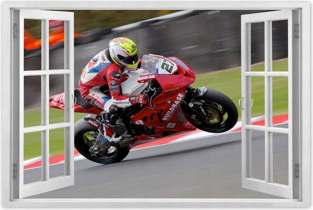 Poszterek 120x80 Versenyautó Bmw Motorkerékpár