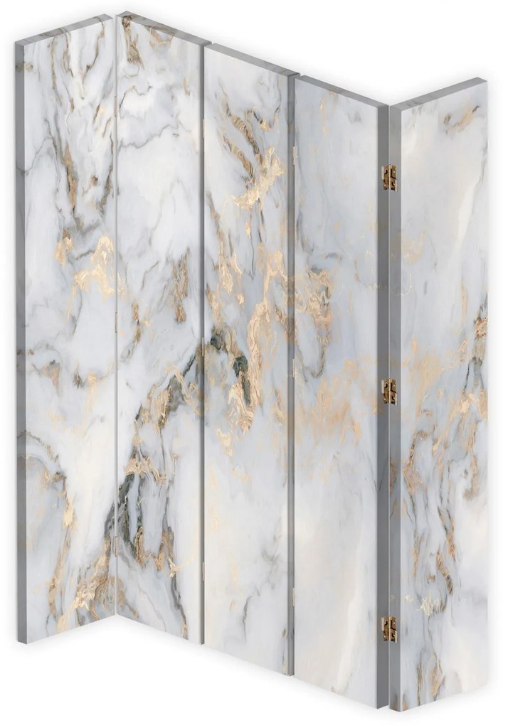 Gario Paraván Arany márvány Méret: 180 x 170 cm, Kivitelezés: Forgó paraván 360°