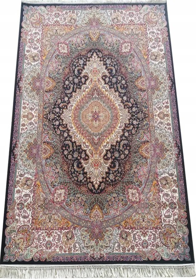 Exkluzív darab Pers 03 szőnyeg sötétkék 150x230