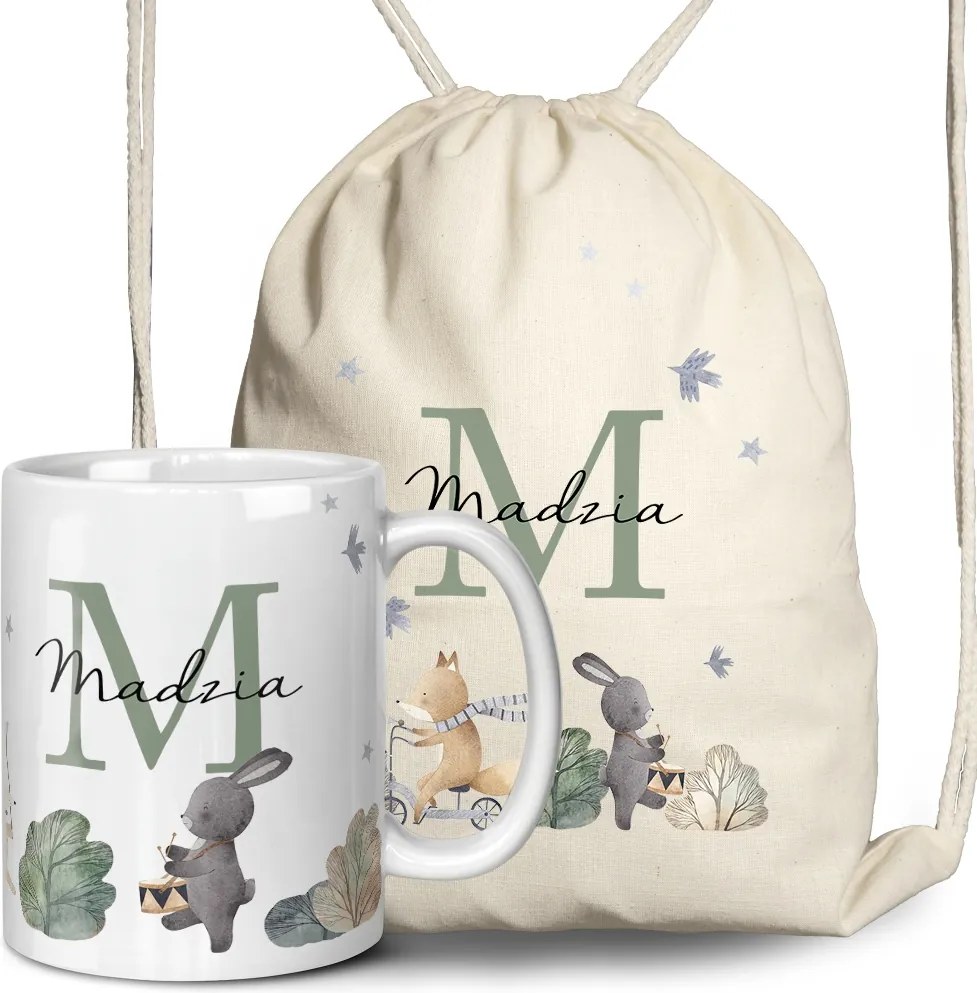 Bögre Szett Hátizsák Táska Ajándék Gyereknek Óvodai Iskolába