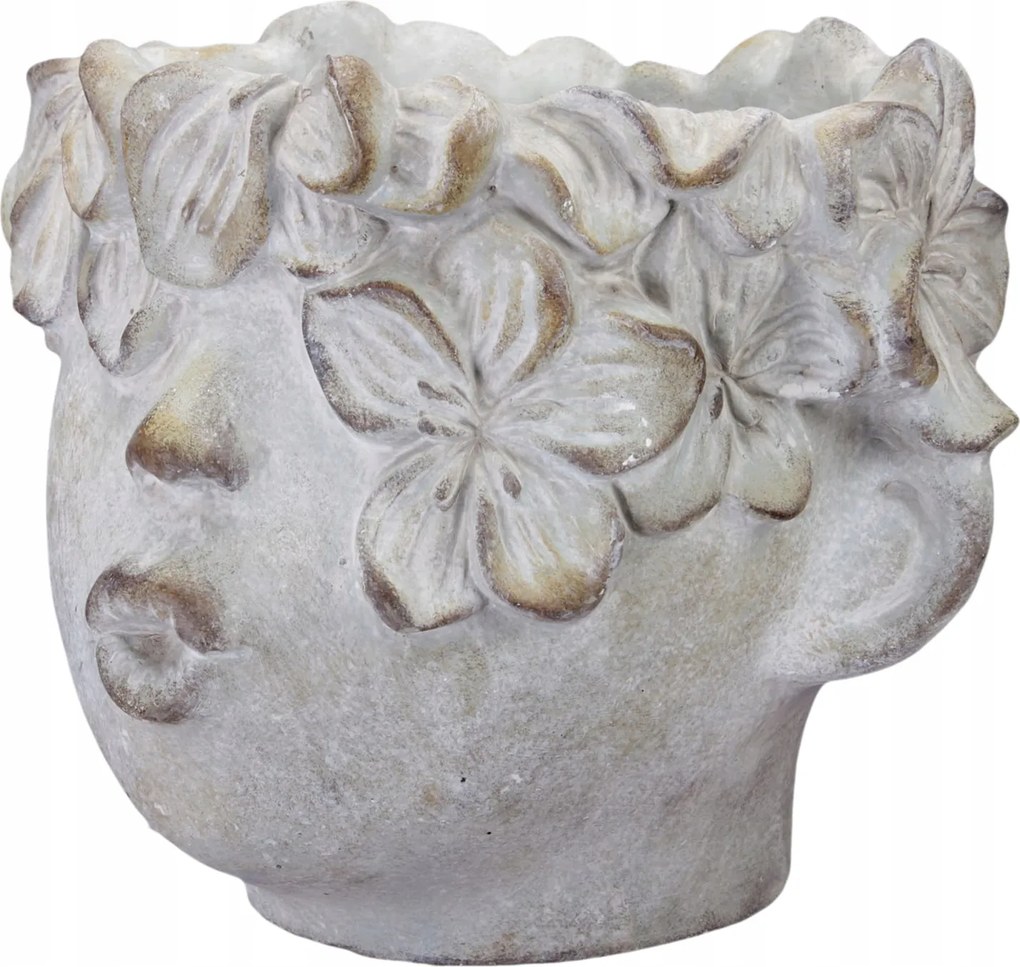 Tavaszi virágtartó fej Spring Girl M