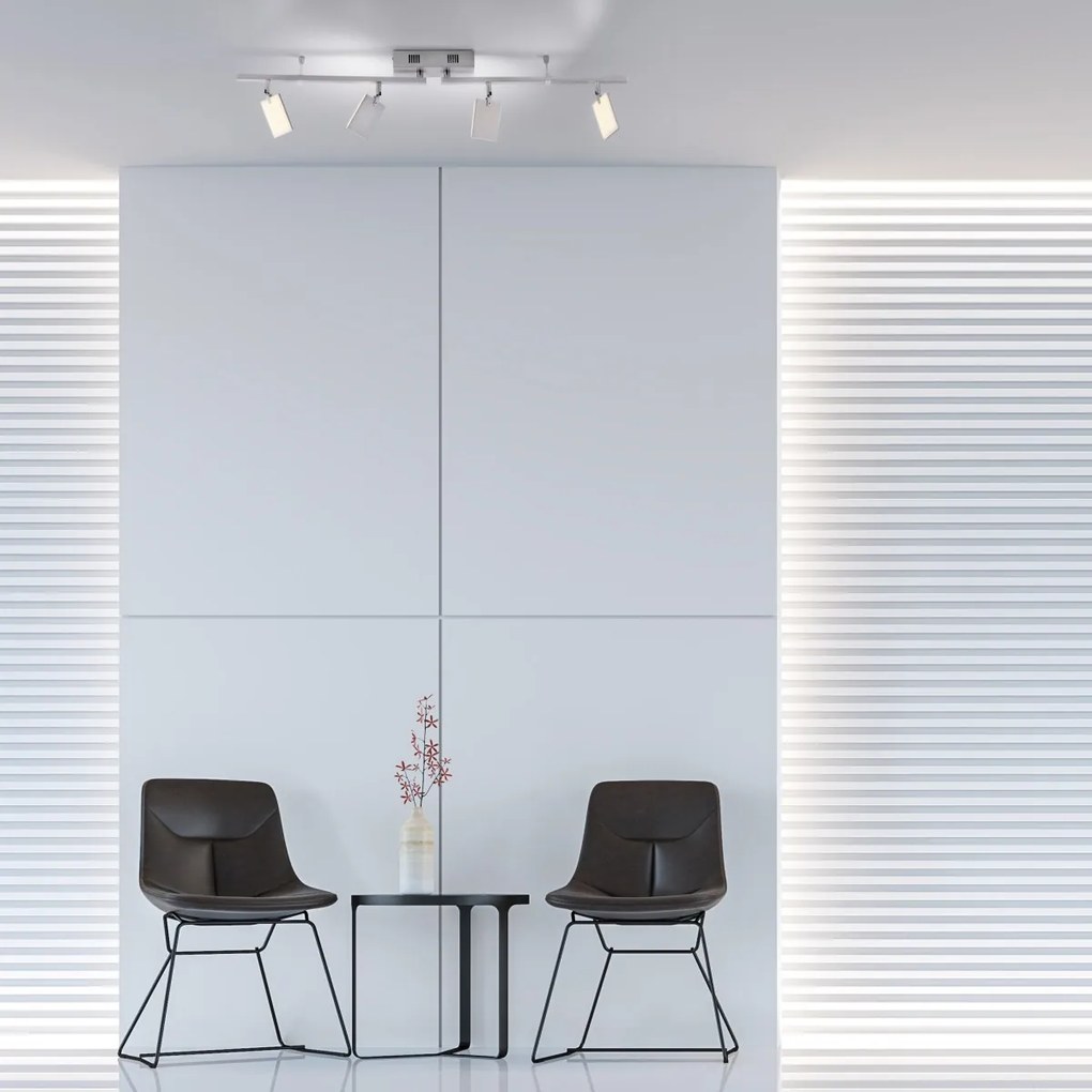 Paul Neuhaus modern spot lámpa pure-mira eloxált alumínium pln6356-95