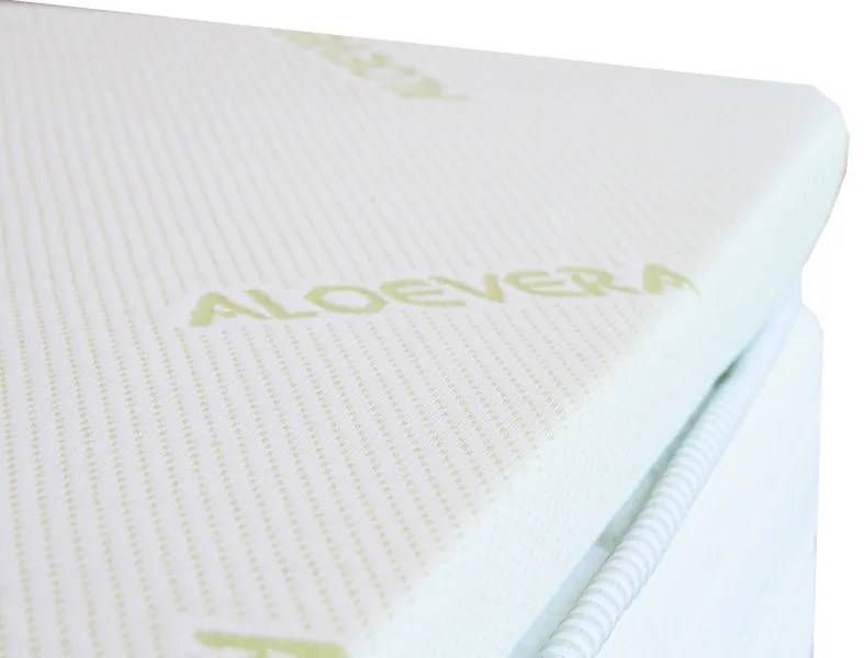 Ortho-Sleepy Memory Topper fedőmatrac 6 cm memory Aloe vera huzattal