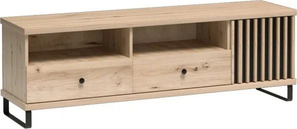 TV-szekrény 160,6 cm, artisan tölgy MODERNO C-6