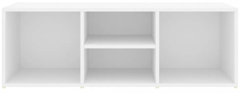 fehér szerelt fa cipőtároló pad 105 x 35 x 35 cm