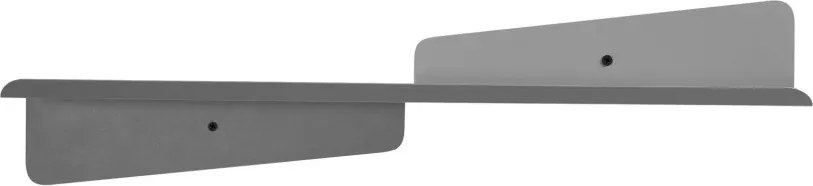 Fém fali polc, 60×14 cm – Vlnt123Gr