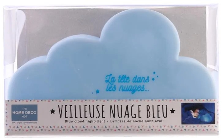 LED gyerek éjszakai lámpa CLOUDY 14x9,5cm - többféle színben Termék színe: Rózsaszín