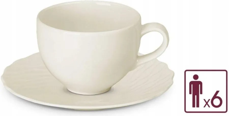 Gerlach Celestia kpl. 6db csésze csészealjjal