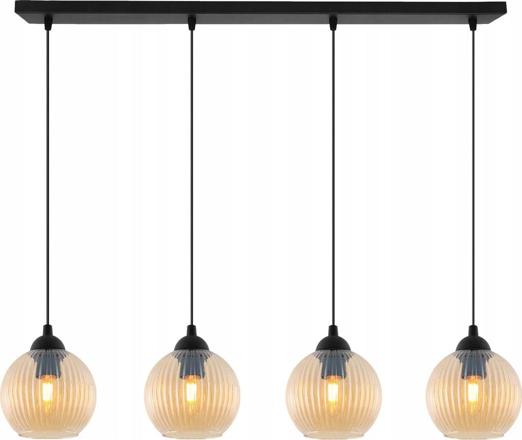 Függőlámpa Mennyezeti Csillár Konyhába Nappaliba Modern Üveg Glamour