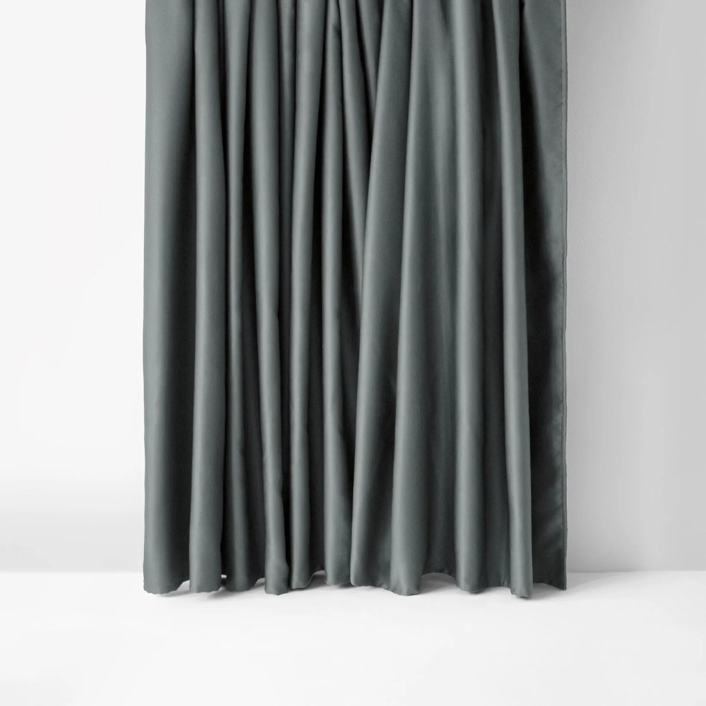 Goldea sötétítő függöny blackout - slate szürke 140x270 cm