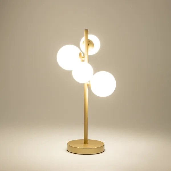 Brilagi - LED Asztali lámpa MILLA 4xG9/3W/230V arany/fehér