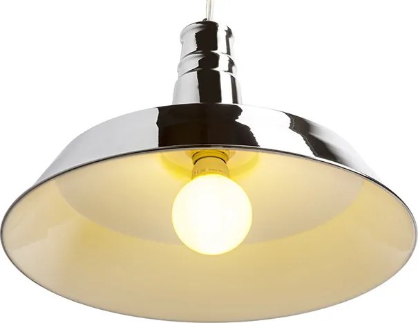RENDL GOLDIE 46 függőlámpa króm 230V LED E27 30W