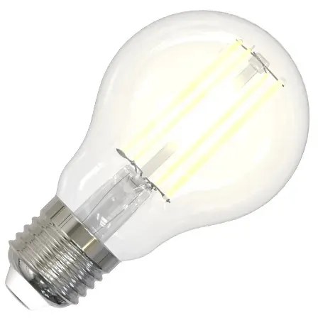 DESIGN LED IZZÓ FILAMENT FEHÉR 7,5W-A60/E27/3000K