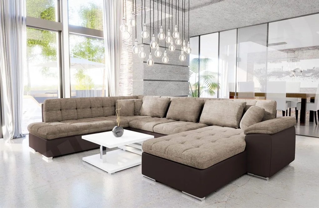 Sarok ülőgarnitúra Talia (J) (öko-bőr Soft 066 + Lawa 02). 1058153