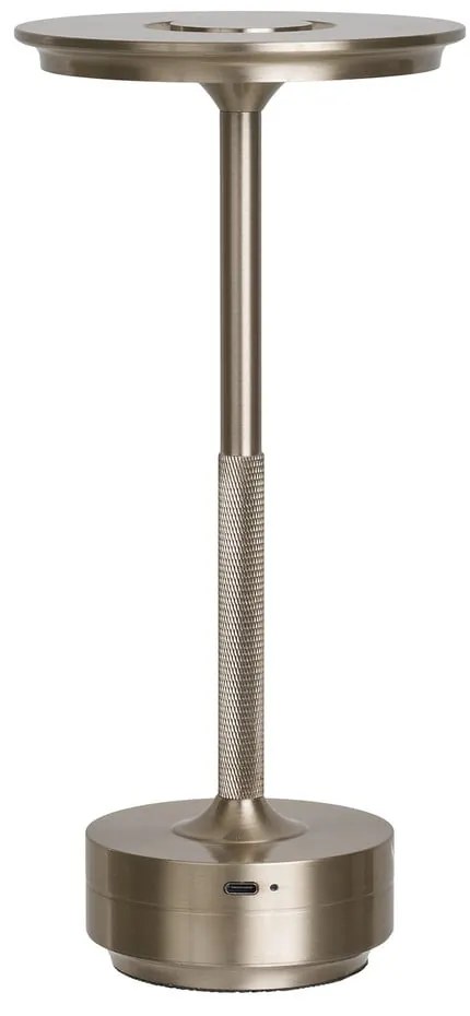 Ezüstszínű LED asztali lámpa (magasság 28,5 cm) Lyneham – House Nordic