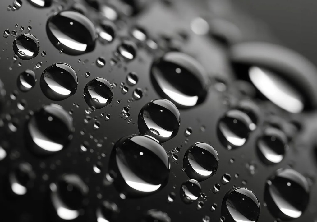 Poszter 100x70cm Mikrokozmosz cseppek