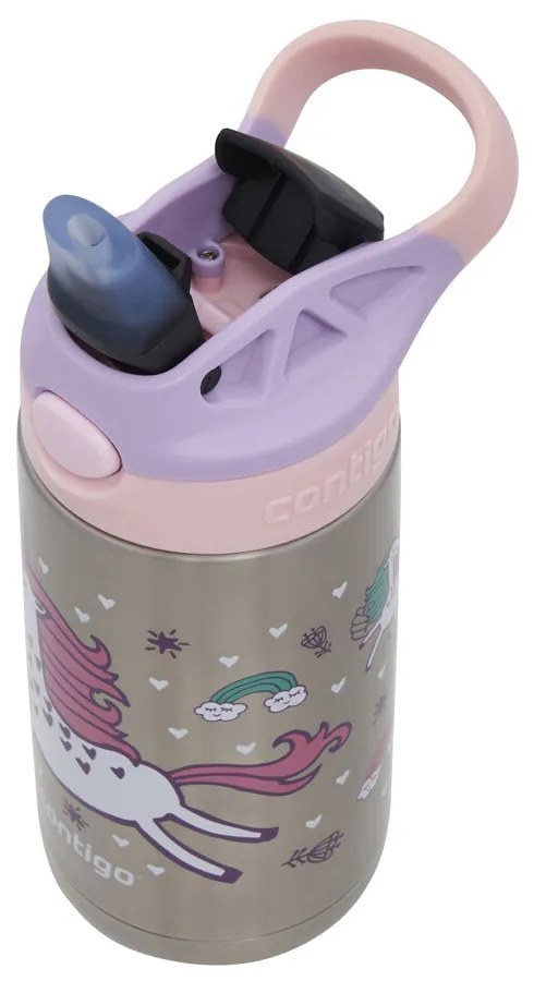 Contigo Gyermek hőálló palack Easy Clean 380 mlStrawberry Unicorn