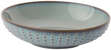 Porcelán mélytányér 20cm,Drops Celadon