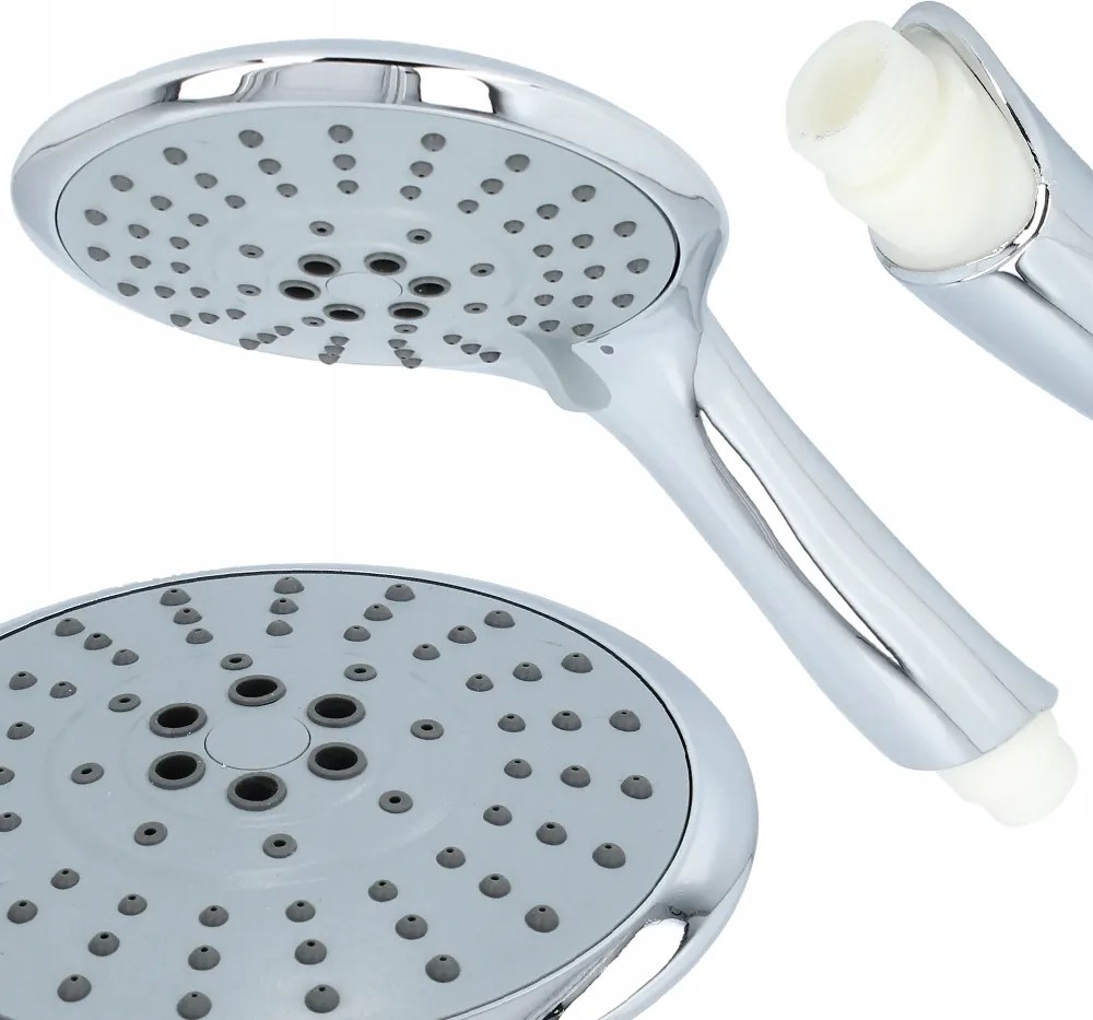 Zuhanyfej Takarékos 5 Funkciós Kád Zuhany fogantyú Króm