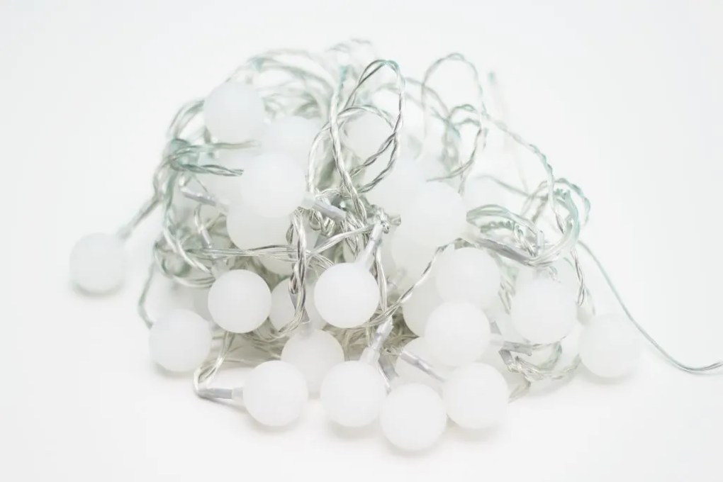 NEXOS Kültéri világítás 50 LED Meleg fehér 19 m