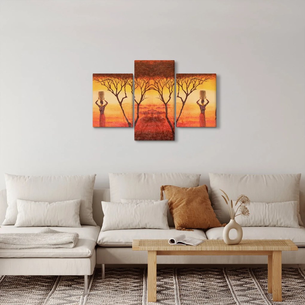 Kép - afrikai szavanna (90x60 cm)