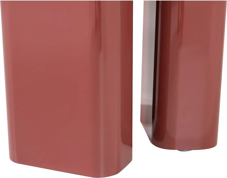 Fényes kerek tárolóasztal ø 40 cm Orivo – WOOOD